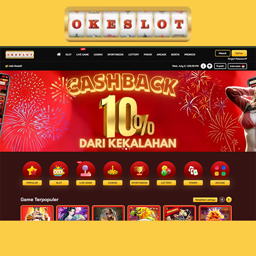 OKESLOT >> Link Slot Gacor Deposit Pulsa Resmi Terpercaya